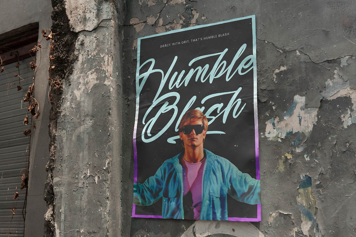 Humble Blash Bold Handwritten Font, a Script Font by stylishtype.co (Photo 10 of 20)