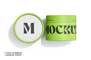 Cylindrical Paper Tube Mockup, a Packaging Mockup by Ram Studio LLC (Thumbnail 12 of 13)