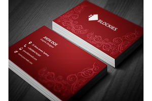 Decorative Business Card Template