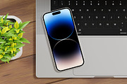 iPhone 14 Pro Max Mockup Bundles, an iPhone Mockup by Graphic Aesthetic (Thumbnail 7 of 26)