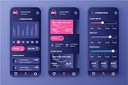Unique Mobile App UI Kit, an App Template by alexdndz (Thumbnail 6 of 36)