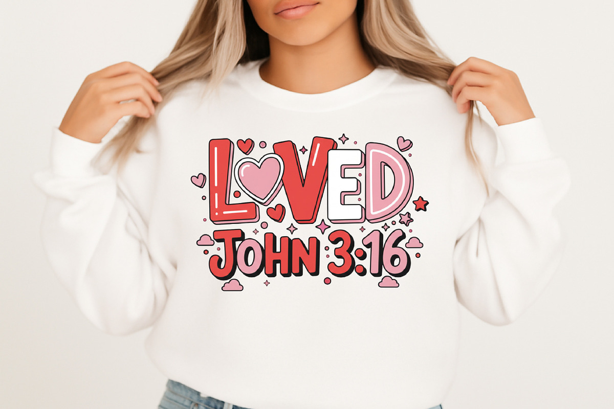 Loved John 316 Png,Christian, an Illustration by Designking (Photo 1 of 6)