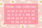Spring Fling, Bubbly Sans Font, a Sans Serif Font by Jordyn Alison Designs (Thumbnail 8 of 11)