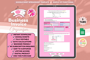 Business Invoice Organizer Sheets, a Stationery Template by bellaROSEworkshop (Thumbnail 2 of 6)