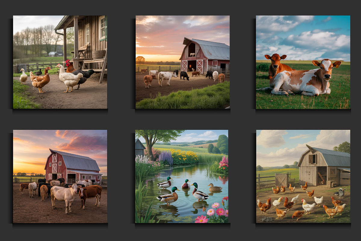 Farm Animal Life Background, a Background Graphic by protabsorkar11 (Photo 4 of 8)