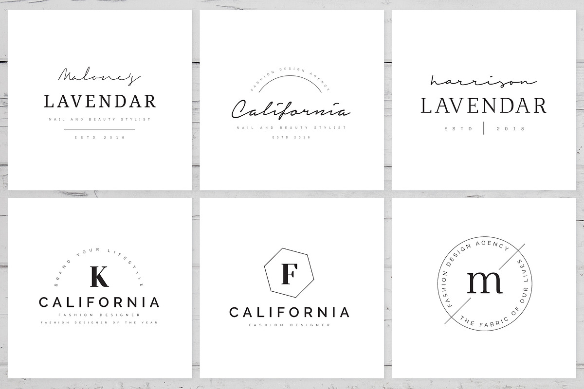 200 Minimal Premade Logo Bundle, a Branding & Logo Template by XpertgraphicD (Photo 13 of 60)