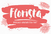 Florista Brushed Font Duo, a Script Font by Anna Ivanir (Thumbnail 1 of 12)