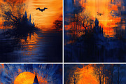 Haunted Worlds, a Seasonal Illustration by pictures for you (Thumbnail 12 of 32)