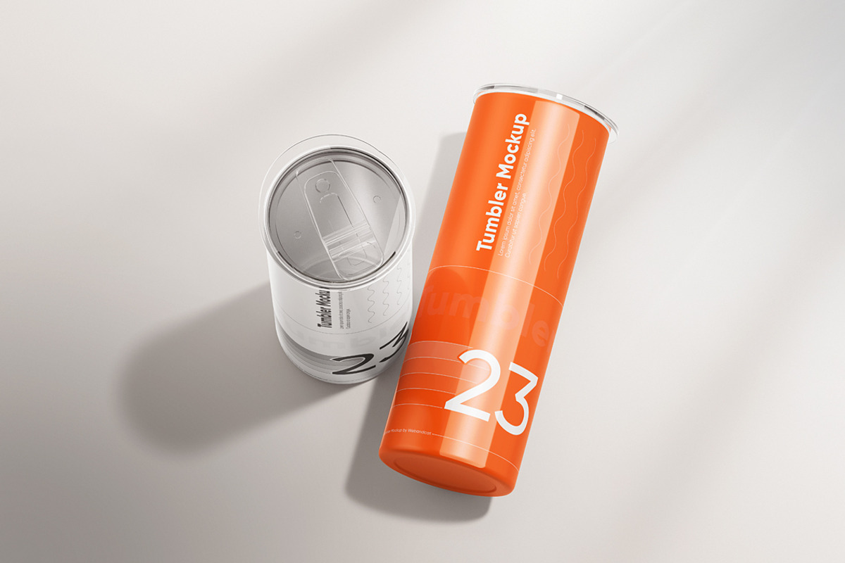 Tumbler Mockup, a Cups & Container Mockup by WebAndCat (Photo 16 of 16)