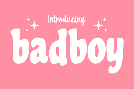 Bad Boy - Comic Font Types, a Font by AMC STUDIO