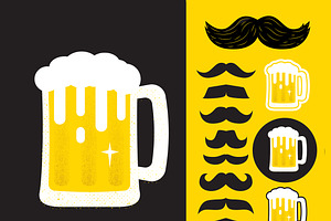 BERR GLASS & MUSTACHES