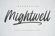 Mightwell, a Script Font by Ditatype (Thumbnail 1 of 8)