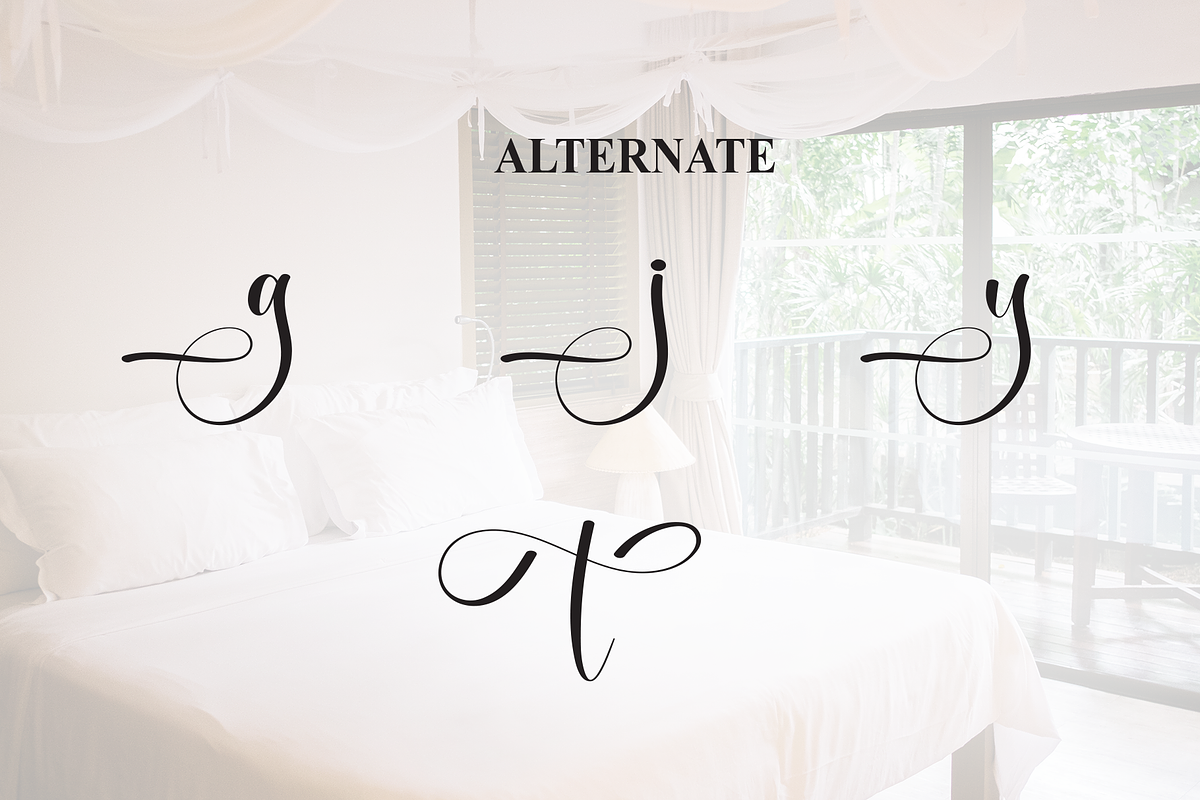 Homestay | Script Font, a Handwritten Font by Scratchones (Photo 8 of 9)