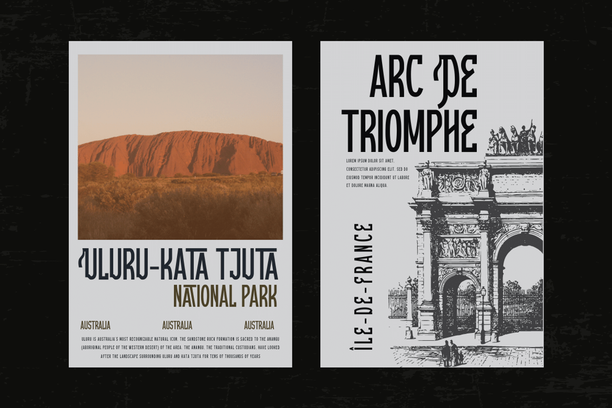 Aillek | Retro Condensed Font, a Sans Serif Font by twinstd (Photo 9 of 13)