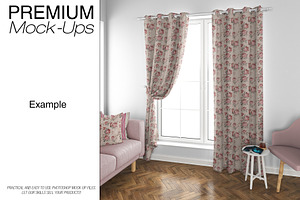 Curtains Mockup Set