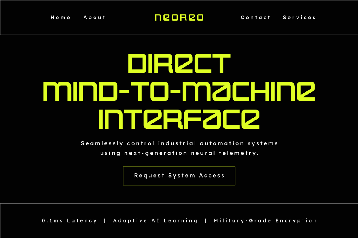 Neotech - Modern Technology, a Symbol Font by Masyafi Studio (Photo 8 of 8)