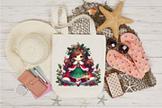 Funny Old Lady Christmas Sublimation, an Illustration by Designking (Thumbnail 4 of 4)