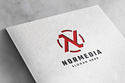 Nor Media Letter N Logo, a Branding & Logo Template by Design_Planet (Thumbnail 4 of 4)