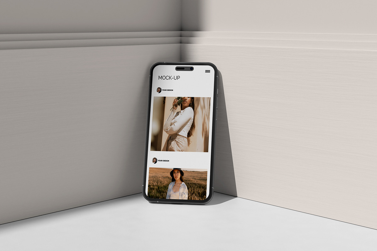 PHONE 14 MOCK-UP, a Social Media Template by Graphic_world89 (Photo 2 of 6)