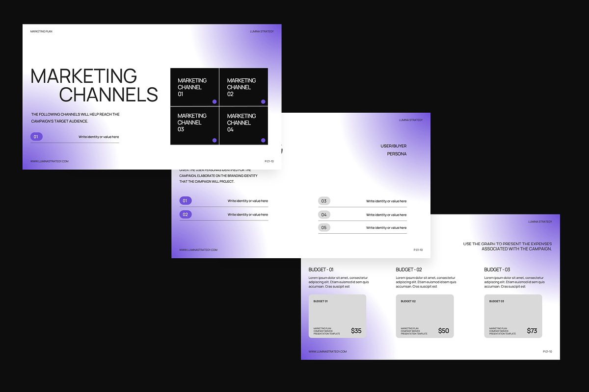 Marketing Strategy Plan Keynote preview 4