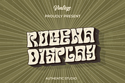 Rogena Display, a Sans Serif Font by Authentic Studio (Thumbnail 8 of 9)