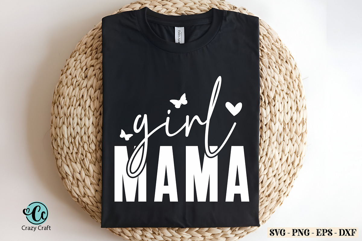 Mama SVG PNG Bundle, Mother's Day, a Graphic by CrazyCraft (Photo 3 of 4)