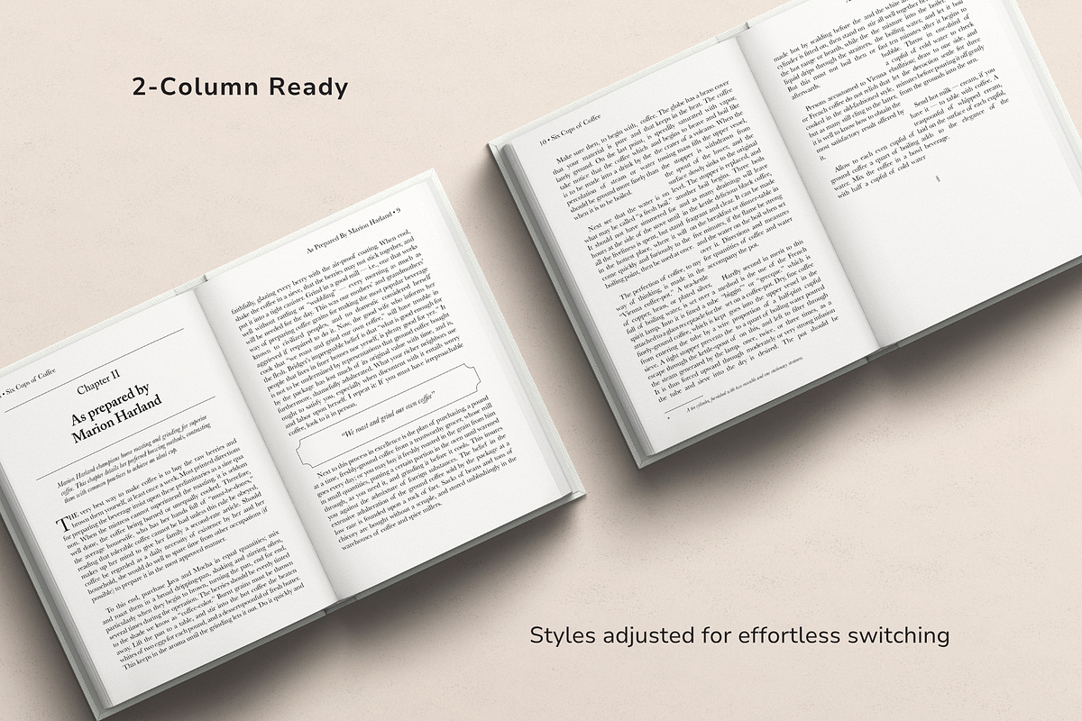 InDesign Book Template, a Marketing Template by OrganizationOasisRo (Photo 5 of 10)