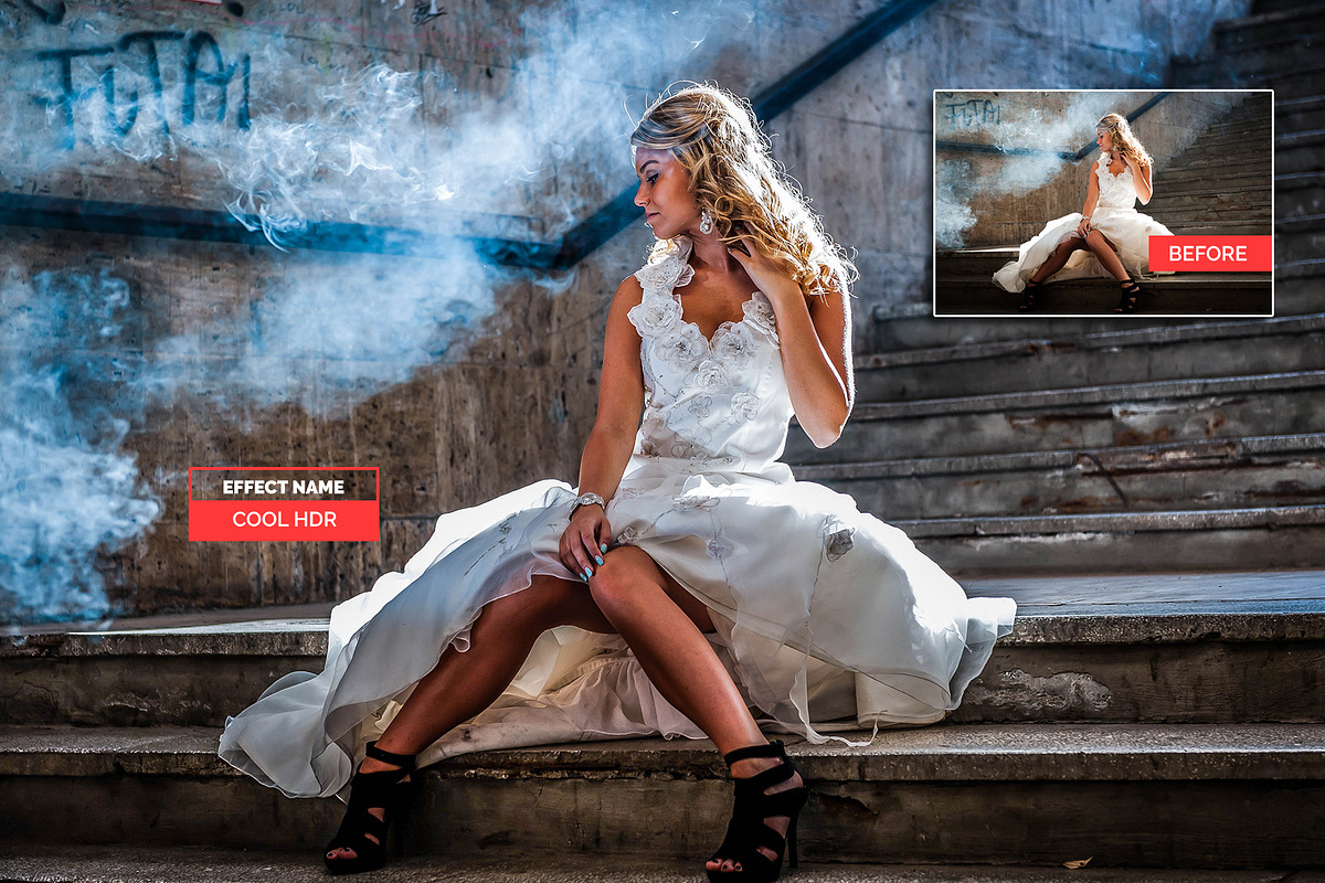 HDR FX Photoshop Action, an Action Add-On by Design Forest (Photo 11 of 11)