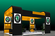 4 Exhibit Booth Design for TradeShow, an Architecture 3D Model by VisualCG (Thumbnail 26 of 28)