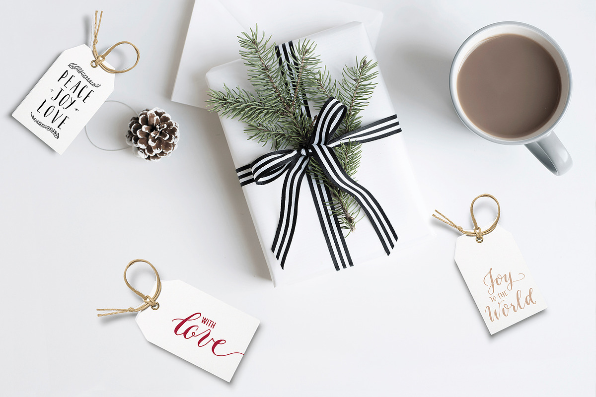 Holiday Printable Gift Tags, 01, a Decorative Illustration by Irina Vascovet (Photo 5 of 6)