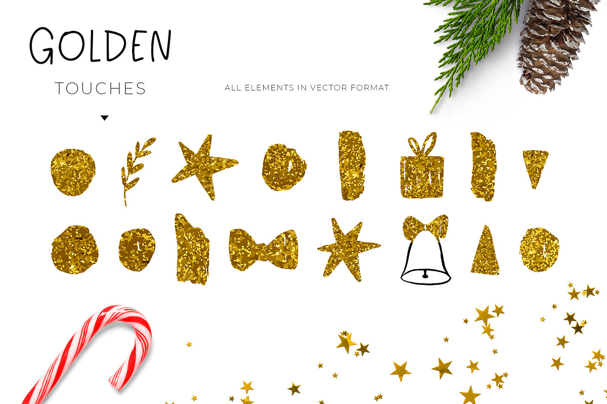 Sparcle Winter Scandi Christmas Set, an Object Graphic by Beauty Drops (Photo 6 of 11)