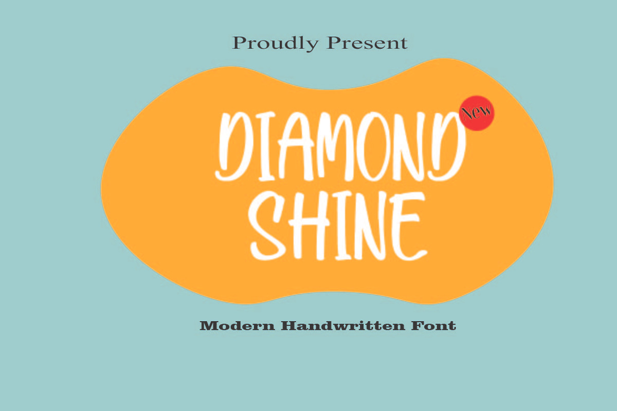 Diamond Shine, a Handwritten Font by AleraStudio (Photo 1 of 7)