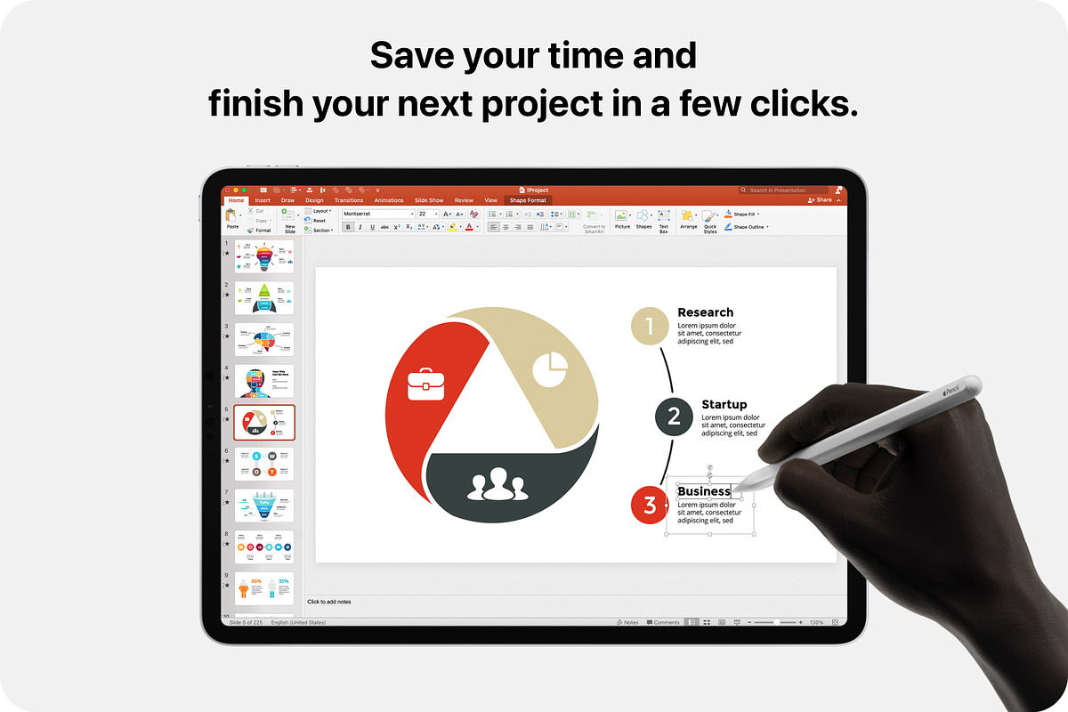 The Biggest Infographics Bundle!, a Presentation Template by Wowly Design (Photo 3 of 37)