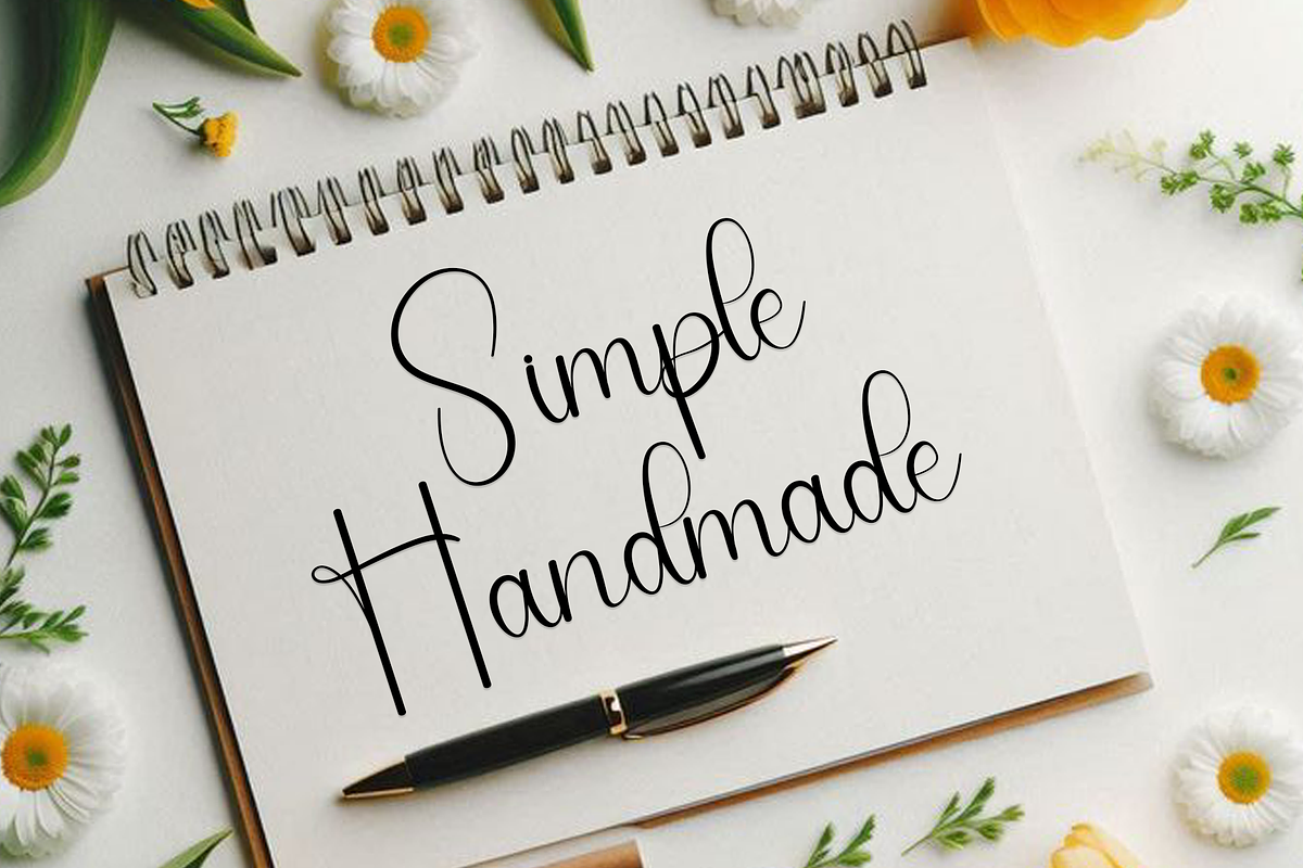 Monday Together, a Handwritten Font by FreshTypeINK (Photo 7 of 8)