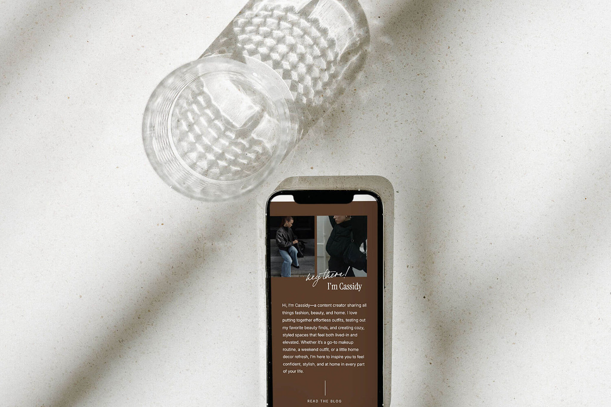 Showit Instagram Landing Page Templa, a Landing Page Template by Blush Created (Photo 6 of 15)