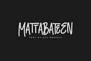 MATTABATEEN Monoline Font, a Script Font by NTC Graphic (Thumbnail 1 of 9)
