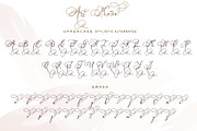 Art Maria, a Script Font by Letterara (Thumbnail 8 of 12)
