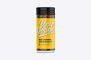 Red Pepper Jar Mockup, a Product Mockup by UnicDesign (Thumbnail 1 of 3)