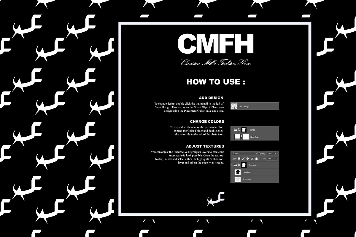 CMFH HIGH-END THERMAL SWEATER, a Shirt Mockup by CMFH (Photo 2 of 7)