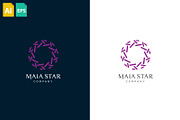 Maia Star Logo, a Branding & Logo Template by Schneider Design Store (Thumbnail 2 of 2)