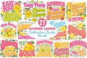 Summer Lemon Sublimation Quotes, a Seasonal Illustration by Dream Creation (Thumbnail 1 of 12)