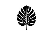 Monstera Leaf Silhouette Bundle, an Illustration by yasushie (Thumbnail 23 of 31)