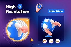 Traveling Hand Gesture 3D