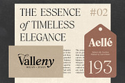 Elfreya - Elegant Branding Font, a Serif Font by Asenbayu (Thumbnail 7 of 15)