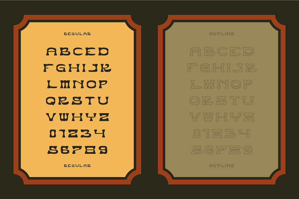 FUNDER - Vintage Handdrawn Font, a Font by Rightwheels (Photo 2 of 10)