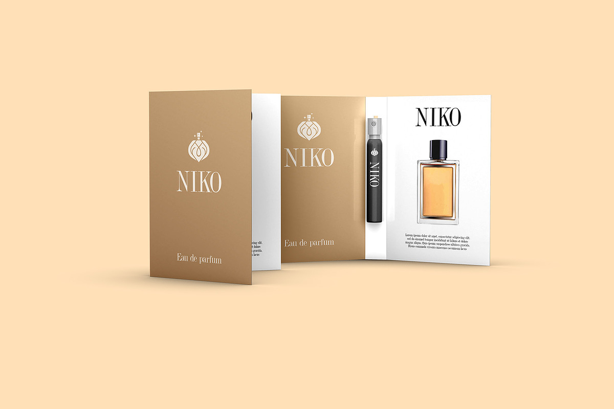 Perfume Sampler Mockup - 8 views, a Packaging Mockup by Illusiongraphic (Photo 6 of 18)