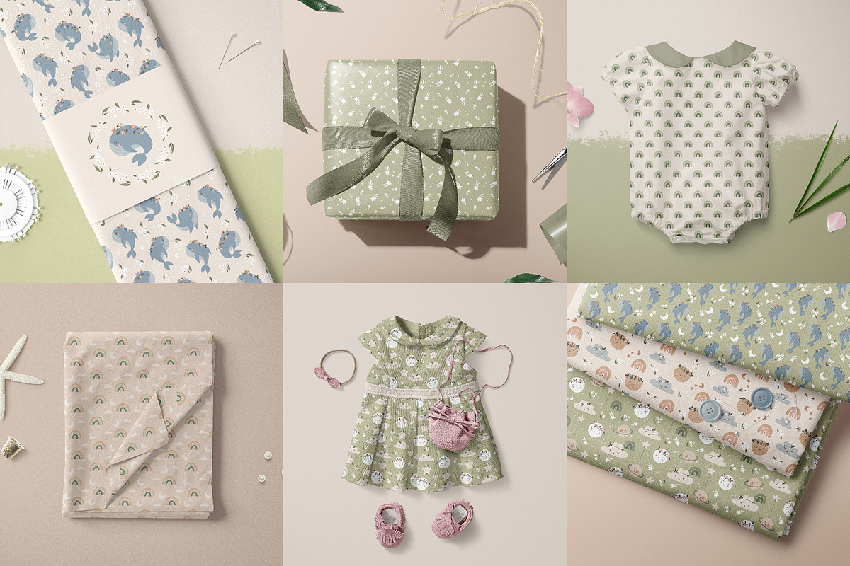 Bohemian Patterns Collection, a Pattern Graphic by Cuteanny Design (Photo 3 of 8)