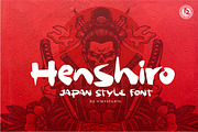 Henshiro Olstd - Japan Style, a Handwritten Font by Olexstudio (Thumbnail 1 of 6)