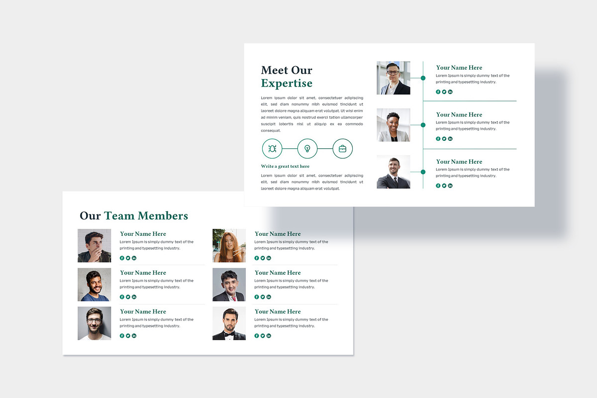 Greeny PowerPoint Presentation, a Presentation Template by zahidhossainalif (Photo 6 of 9)