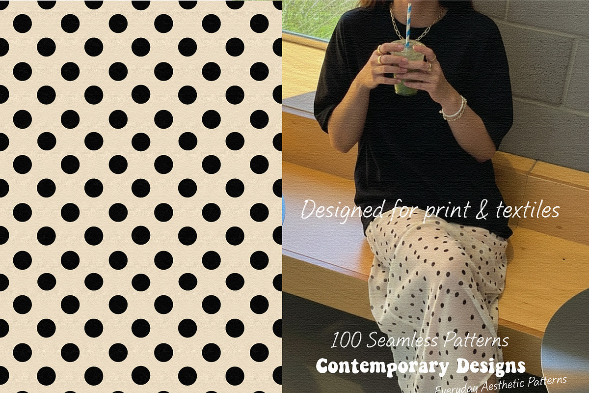 Contemporary Designs - 100 Patterns, a Pattern Graphic by DreamoraArt (Photo 4 of 10)